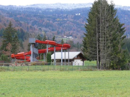 toboggan piscine