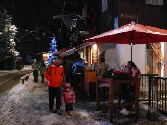 vin chaud en plein air